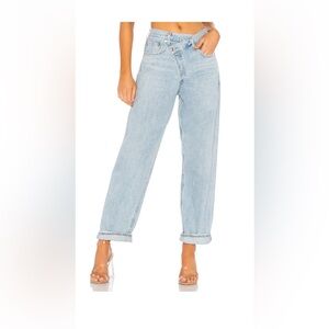Agolde Women's Criss Cross Upsized Jeans